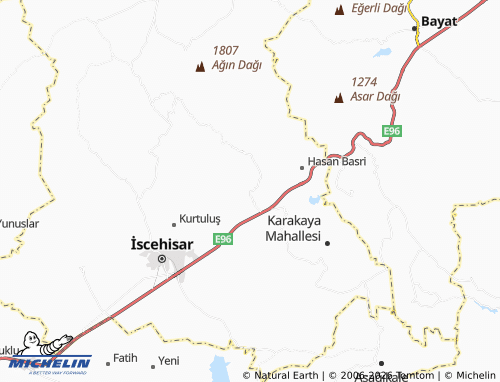 MICHELIN Karakaya map - ViaMichelin