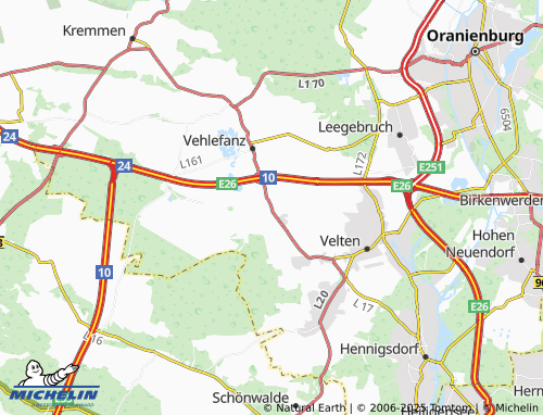 MICHELIN Eichstädt map - ViaMichelin
