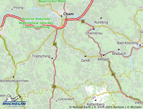Kaart MICHELIN Ellersdorf - ViaMichelin