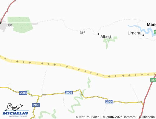 MICHELIN Coroana map - ViaMichelin