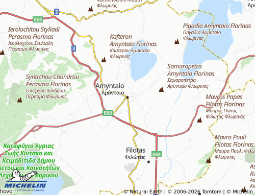 Carte MICHELIN Amyntaio - ViaMichelin