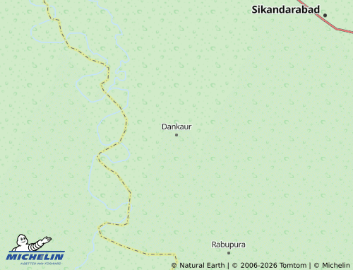 MICHELIN Dankaur map - ViaMichelin