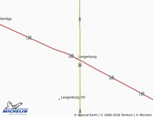 Mappa MICHELIN Langenburg - ViaMichelin