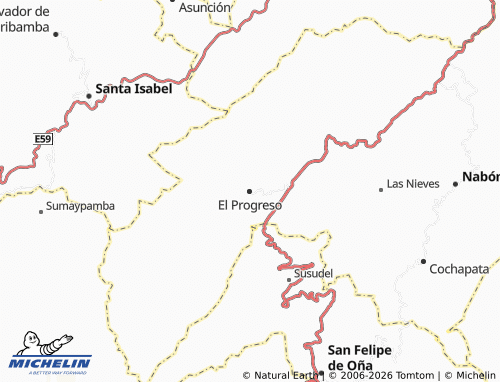 Carte MICHELIN El Progreso - ViaMichelin