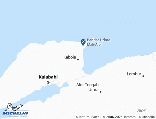MICHELIN Kabola map - ViaMichelin