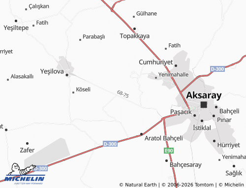 MICHELIN Hatipoğlutolu map - ViaMichelin