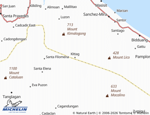 MICHELIN Kittag map - ViaMichelin