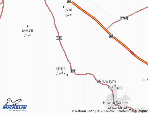 MICHELIN King Faisal map - ViaMichelin