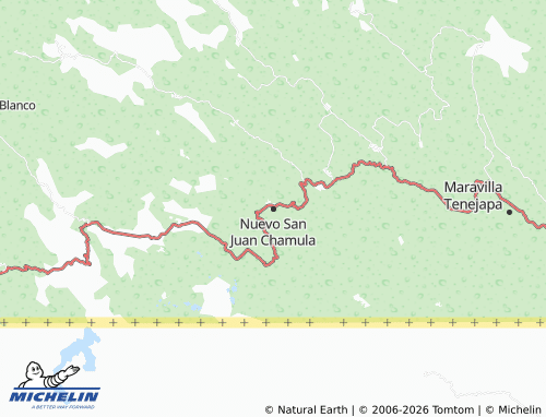 Mappa MICHELIN Nuevo San Juan Chamula - ViaMichelin