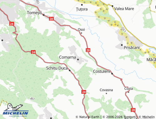 Mapa MICHELIN Comarna - ViaMichelin