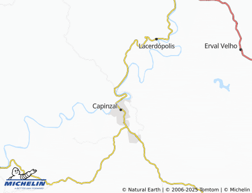 MICHELIN Ouro map - ViaMichelin
