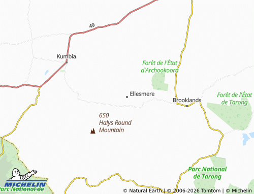 Mapa MICHELIN Ellesmere - ViaMichelin