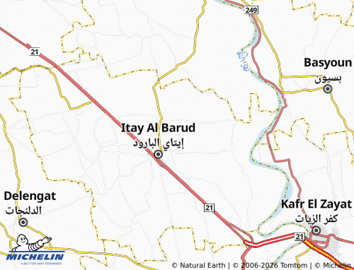 Mapa MICHELIN Kafr Askar Shandeed - ViaMichelin