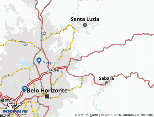 Mapa MICHELIN Beija Flor - ViaMichelin