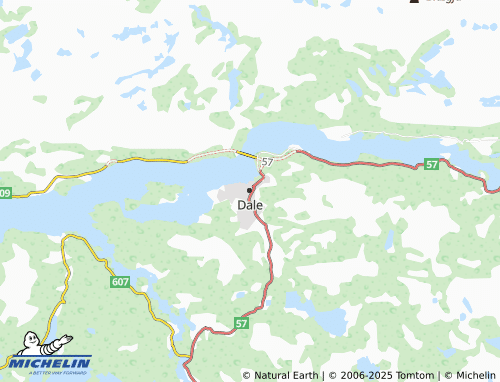 MICHELIN Dale map - ViaMichelin