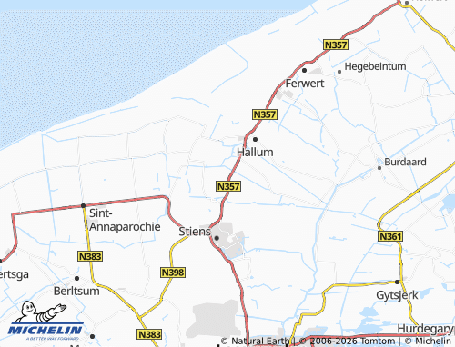 Carte MICHELIN Hijum - ViaMichelin