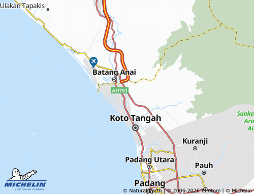 Mapa MICHELIN Batipuh Panjang - ViaMichelin