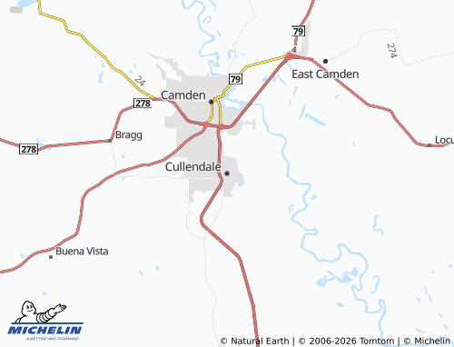Mappa MICHELIN Cullendale - ViaMichelin
