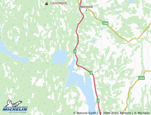 MICHELIN Eina map - ViaMichelin