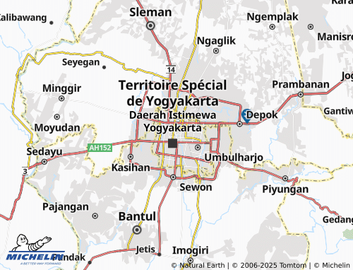 Mapa MICHELIN Suryatmajan - ViaMichelin