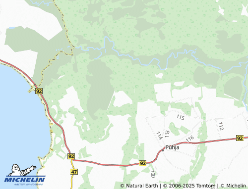 MICHELIN Saare map - ViaMichelin