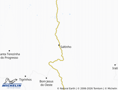 Mapa MICHELIN Saltinho - ViaMichelin
