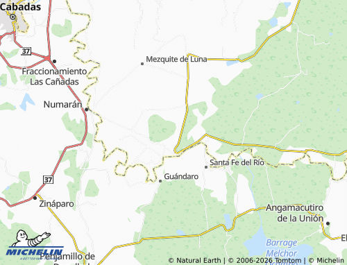 Mapa MICHELIN El Avispero - ViaMichelin
