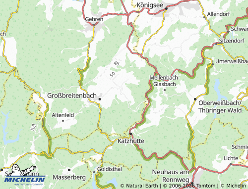 MICHELIN Böhlen map - ViaMichelin