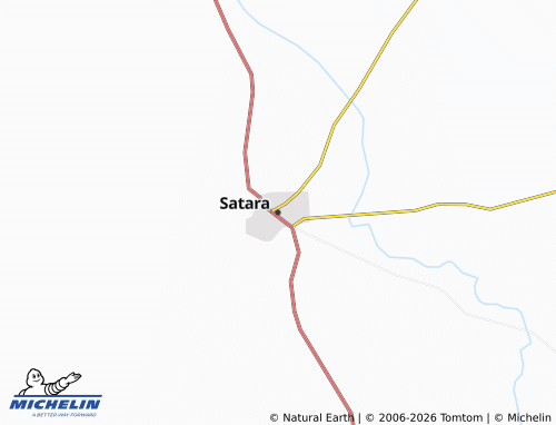 Carte MICHELIN Satara - ViaMichelin