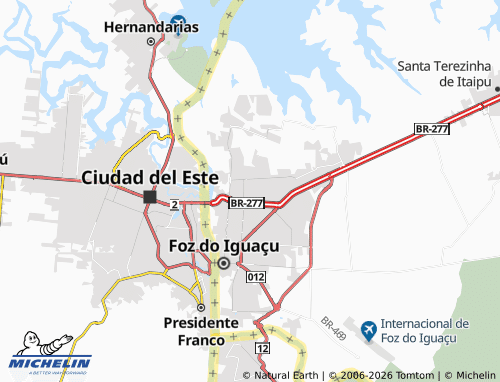 Mappa MICHELIN Itaipu A - ViaMichelin