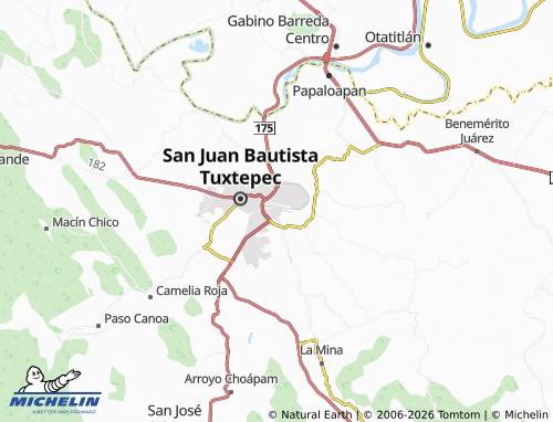 Mapa MICHELIN El Rosario - ViaMichelin