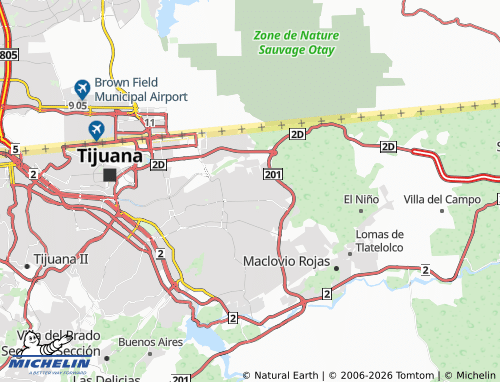 MICHELIN Valle Verde map - ViaMichelin