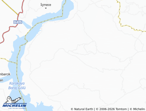 MICHELIN Bozoğlak map - ViaMichelin