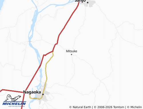 MICHELIN Mitsuke map - ViaMichelin