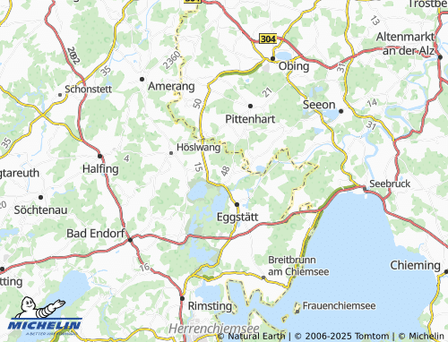 Carte MICHELIN Bachham - ViaMichelin