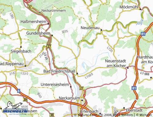 MICHELIN-Landkarte Heuchlingen - ViaMichelin