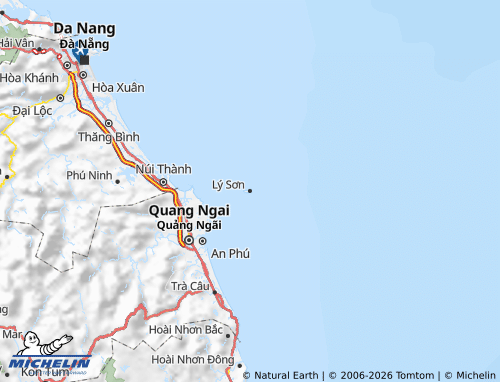 Mappa MICHELIN Lý Sơn - ViaMichelin