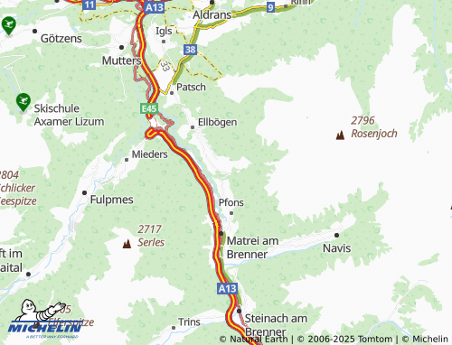 Mapa MICHELIN Erlach - ViaMichelin
