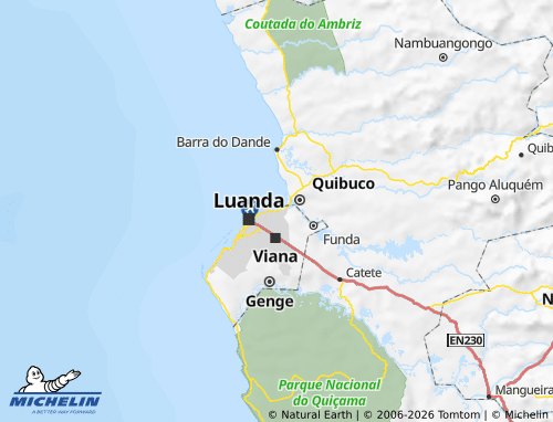MICHELIN-Landkarte Cacuaco - ViaMichelin