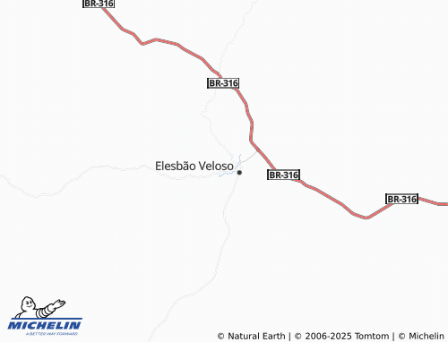 Carte MICHELIN Grota do Feijão - ViaMichelin