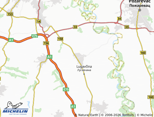 Carte MICHELIN Osipaonica - ViaMichelin