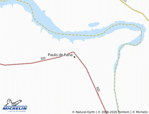 Mappa MICHELIN Paulo de Faria - ViaMichelin
