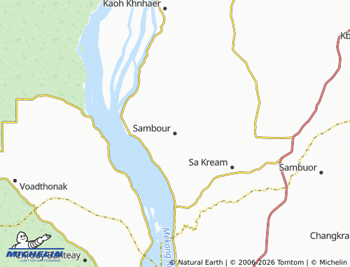 Kaart MICHELIN Sambour - ViaMichelin