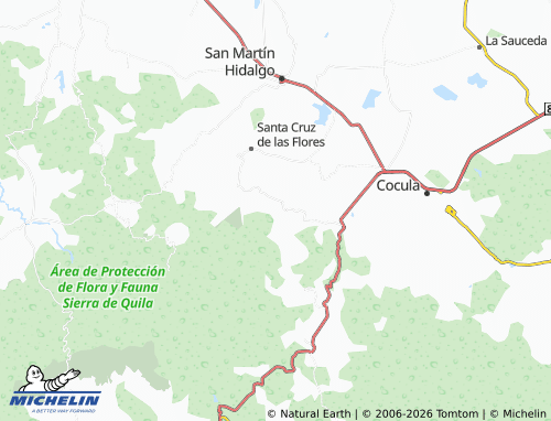 Mapa MICHELIN San Jacinto - ViaMichelin