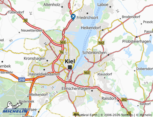 Mapa MICHELIN Düsternbrook - ViaMichelin
