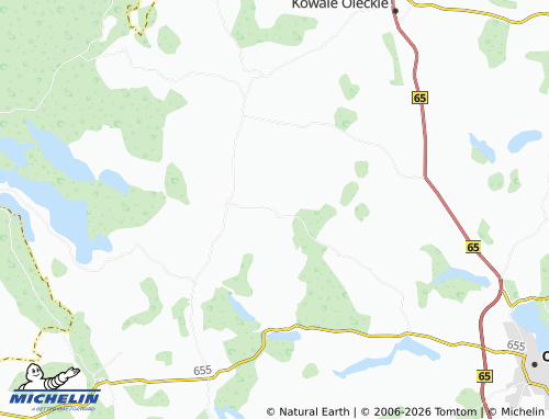 MICHELIN Barany map - ViaMichelin