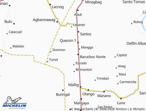MICHELIN Aurora map - ViaMichelin