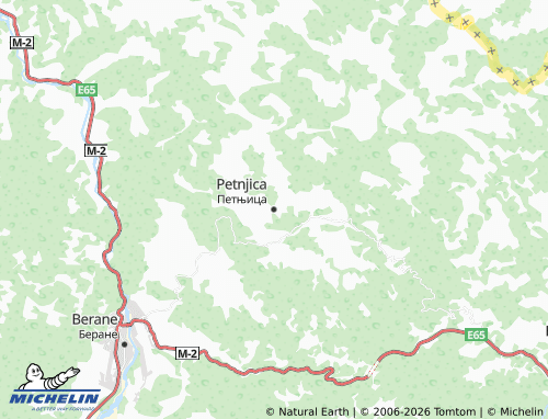Mapa MICHELIN Petnjica - ViaMichelin