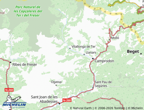 Carte MICHELIN Abella - ViaMichelin