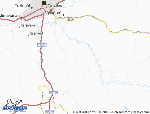 MICHELIN-Landkarte Şahbey - ViaMichelin